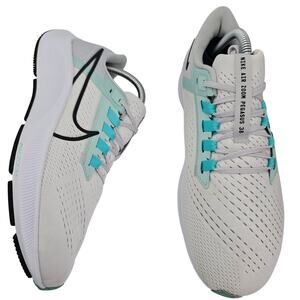 Nike Air Zoom Pegasus 38 White Aurora Green Womens 9.5 Sneakers Shoes